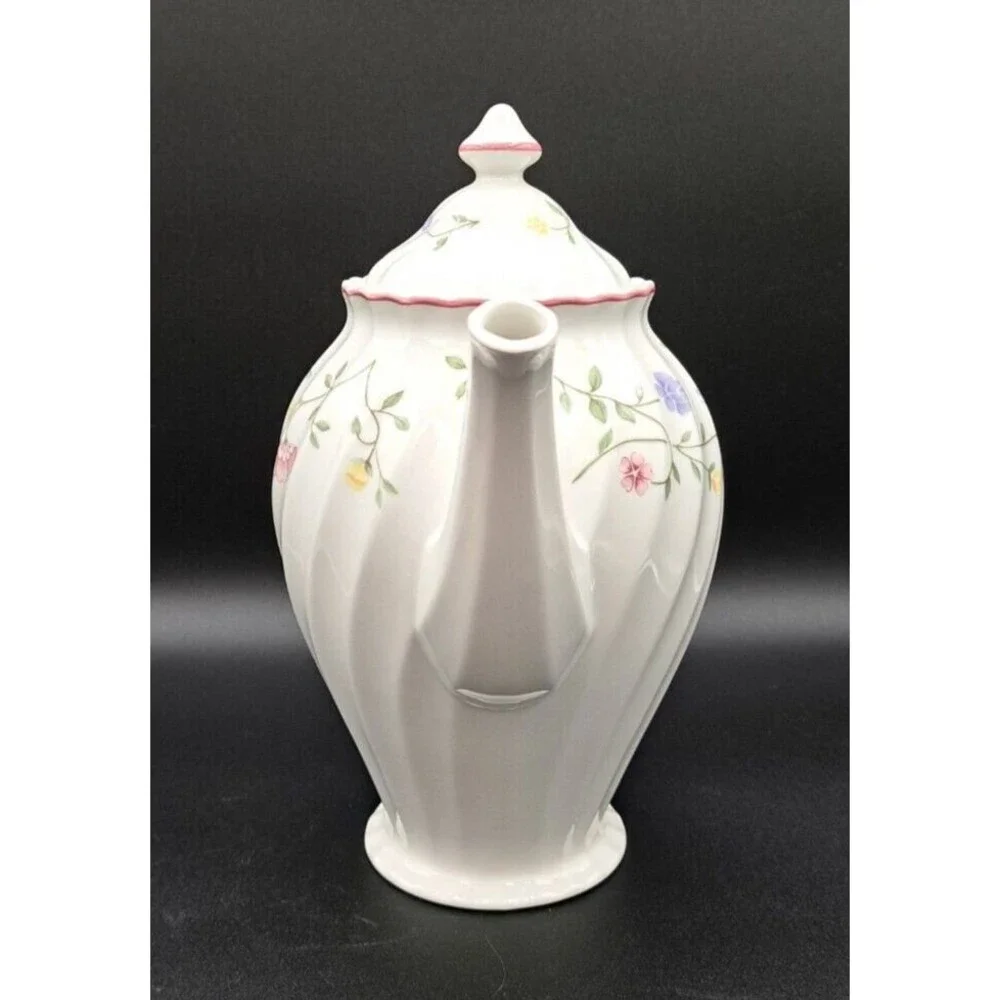 Johnson Brothers 'Summer Chintz' Vintage 1980s Floral Tea Coffee Pot with Lid